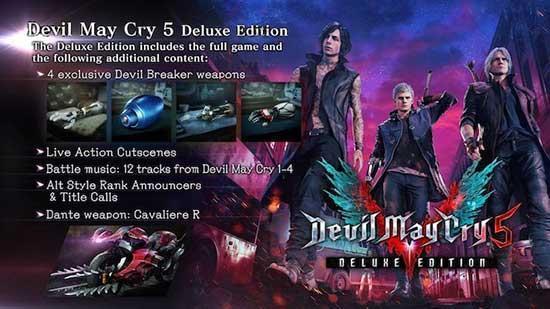 Devil May Cry 5 Deluxe Edition detayları belli oldu
