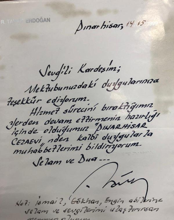 Cumhurbaşkanı Erdoğan Elazığda mektup arkadaşıyla görüştü