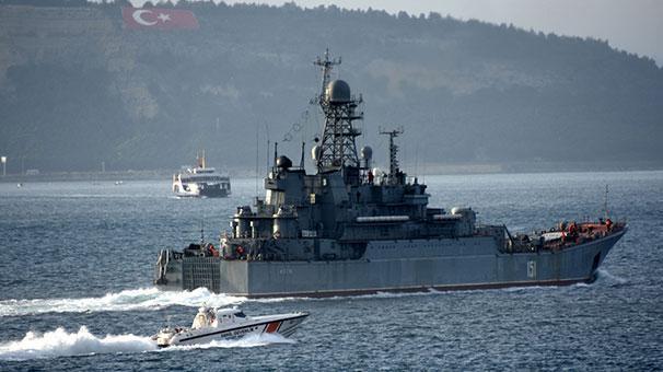 Rus savaş gemisi, Türk savaş gemisiyle karşılaştı