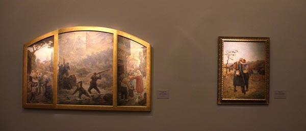 Çanakkale Zaferi’ni yaşatan iki önemli eser Resim Müzesi’nde sergileniyor