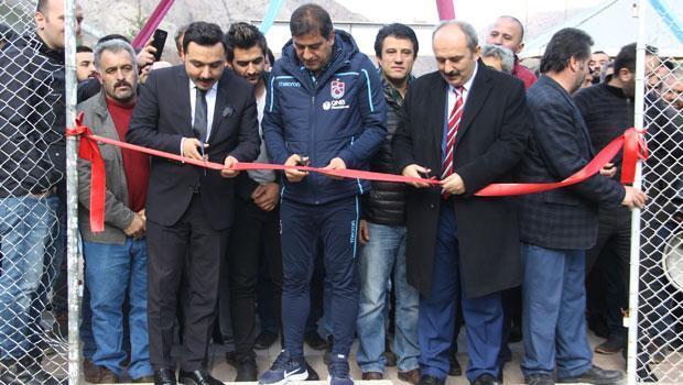 Ünal Karaman, Artvin’de futbol okulunun açılışını yaptı