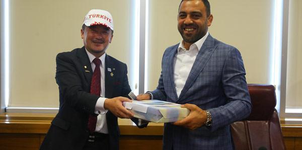 Hamza Yerlikaya, Japonya'dan gelen heyeti kabul etti