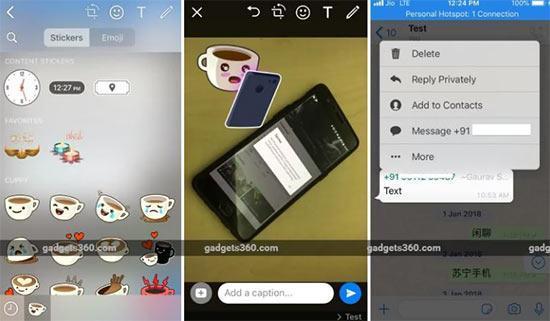 iPhone kullanıcıları için WhatsAppa 3 yeni özellik geldi