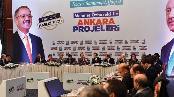 Özhaseki, Ankara için projelerini tek tek açıkladı