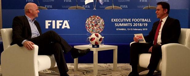 Infantino: Türkiye, Dünya Kupasına ev sahipliği yapabilir