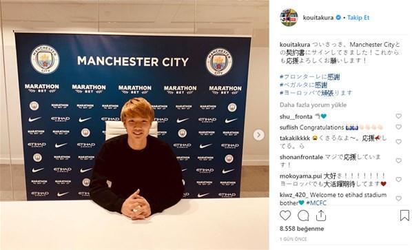 Manchester City, Itakurayı transfer etti, kiraladı