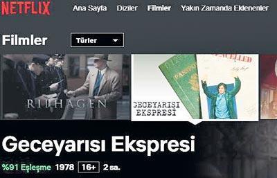 Netflix ‘Geceyarısı Ekspresi’ni  kaldıracak