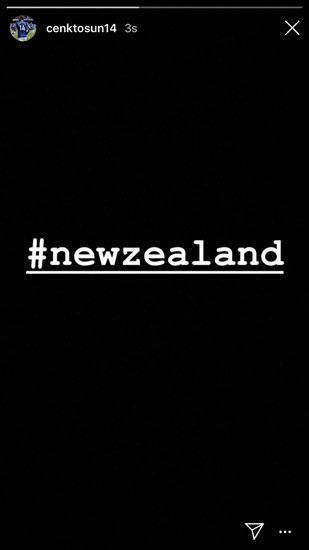 Süper Lig futbolcularından Yeni Zelandada yaşanan cami saldırısına tepki