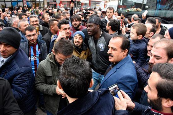 Trabzonspora Gümüşhanede yoğun ilgi