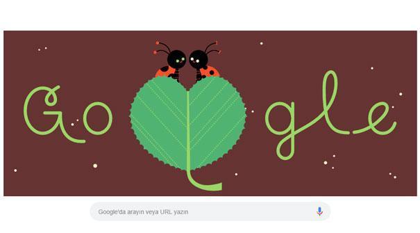 14 Şubat Sevgililer Günü mesajları Googledan Sevgililer Günü Doodleı