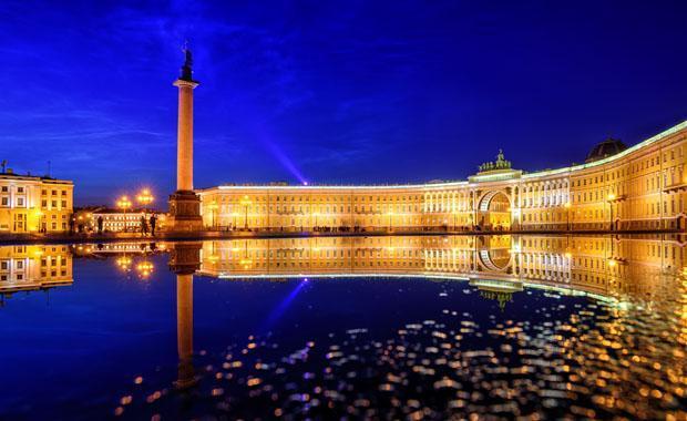 Dünyaca ünlü Ermitaj Sarayı