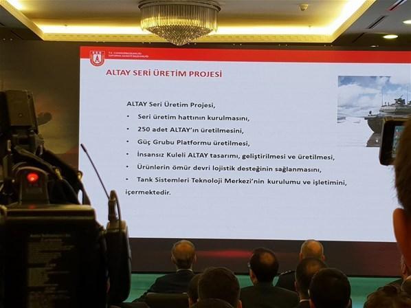 Altay tankının seri üretimi için sözleşme imzalandı