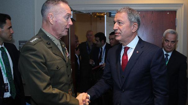 Milli Savunma Bakanı Akar, ABD Genelkurmay Başkanı ile görüştü Uyarılarımızı yaptık...