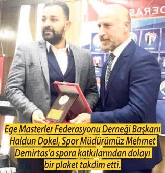 ‘Ege Masterler’ Bayraklı’da