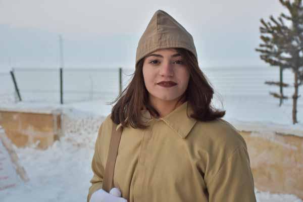 Sarıkamış şehitleri için eksi 15 derecede saygı nöbeti