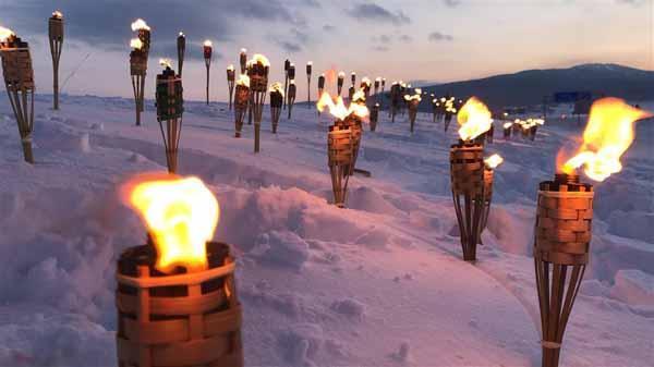 Sarıkamış şehitleri için eksi 15 derecede saygı nöbeti