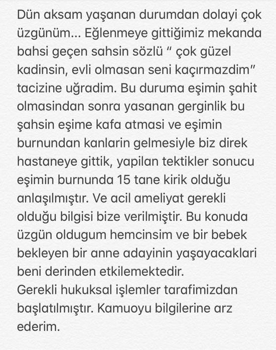 Berkayın eşi Özlem Adadan açıklama geldi