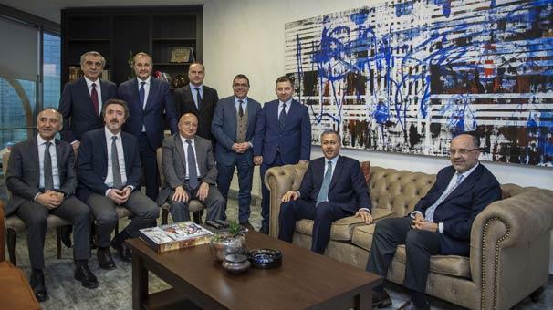 İstanbul Valisi Ali Yerlikaya, Mehmet Soysalı ziyaret etti