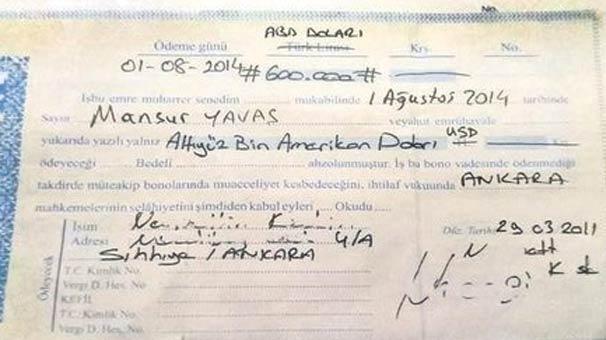 Sahte senet davasında flaş gelişme