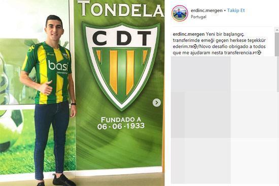 Erdinç Mergen, CD Tondelaya transfer oldu