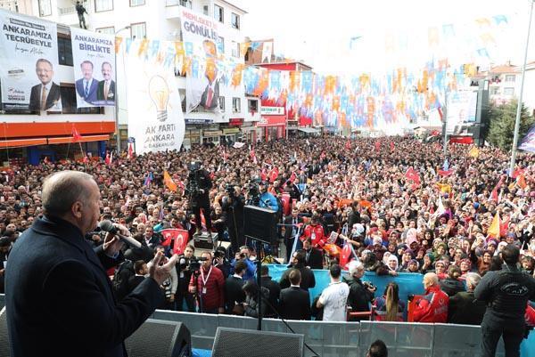 Cumhurbaşkanı Erdoğandan Haymanada önemli açıklamalar