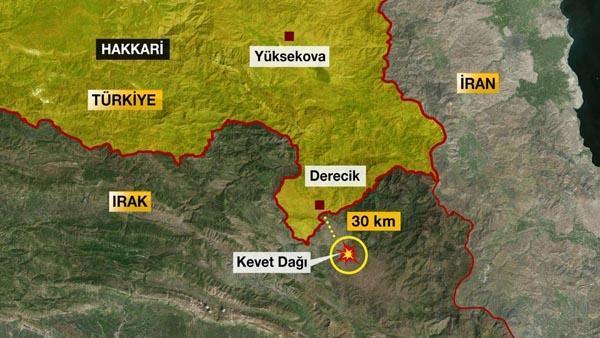 Kevet Dağında PKK saldırısı böyle önlendi