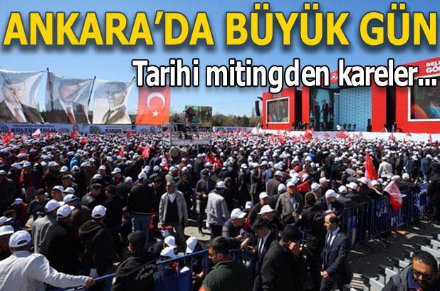 Ankara mitinginde konuşan Özhaseki: Buradan ilan ediyorum