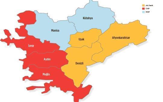 Ege’de başkanlar koltuğunu korudu