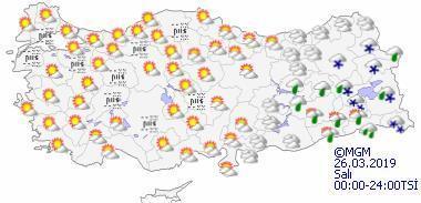 İstanbul hava durumu bugün nasıl olacak 26 Mart Hava durumu raporu