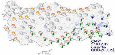 İstanbul hava durumu bugün nasıl olacak 26 Mart Hava durumu raporu