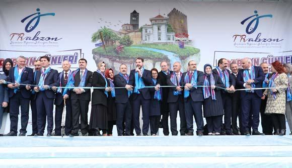 Bakan Albayrak, Bakan Varank ve Bakan Turhan, Trabzon Günleri etkinliğine katıldı