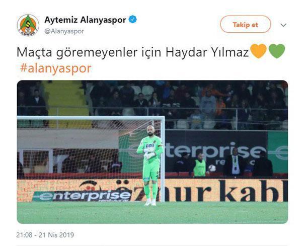 Alanyaspordan Fenerbahçeye kaleci göndermesi