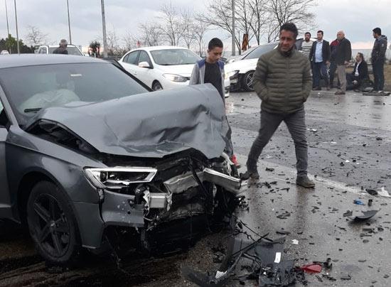 Trabzonsporda Hüseyin Türkmen kaza yaptı