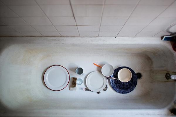 Tüm yaşamı burada geçiyor