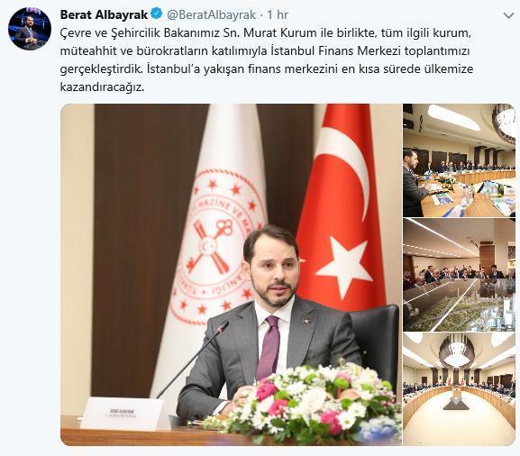 Bakan Albayrak: İstanbul’a yakışan finans merkezini en kısa sürede ülkemize kazandıracağız