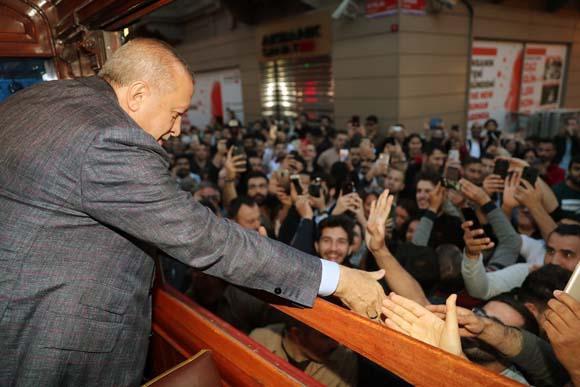 Cumhurbaşkanı Erdoğandan nostaljik gezi