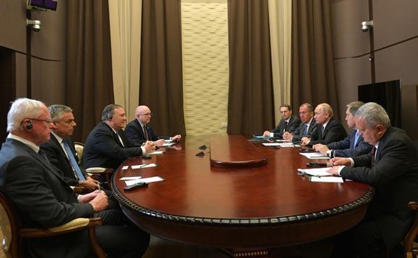 Putin ve Pompeo arasında kritik görüşme gerçekleşti