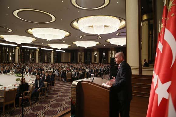 Cumhurbaşkanı Erdoğan elverişli zemine sahibiz dedi ve açıkladı: Projeleri devreye alabiliriz