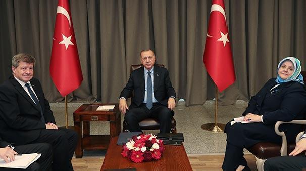 Cumhurbaşkanı Erdoğandan önemli kabul