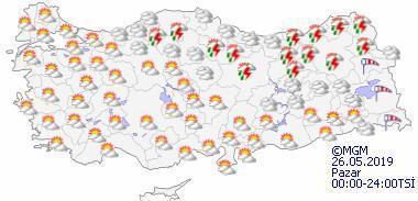 Meteorolojiden gök gürültülü sağanak uyarısı İstanbul hava durumu