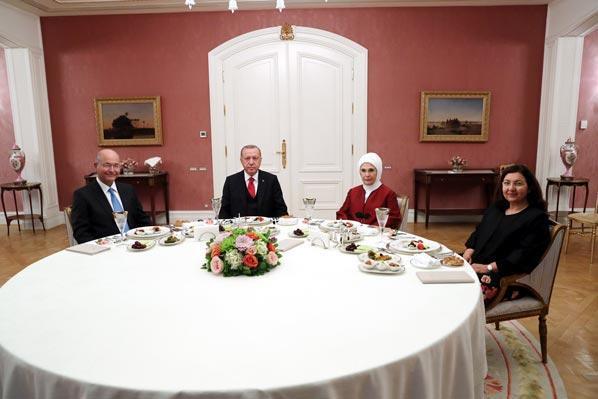 Cumhurbaşkanı Erdoğan - Salih görüşmesi sona erdi