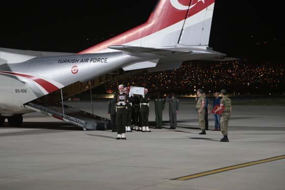 Pençe operasyonu şehitleri memleketlerine uğurlandı