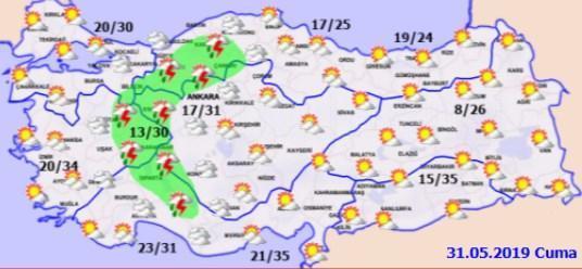 Bayramda hava nasıl olacak Meteoroloji duyurdu