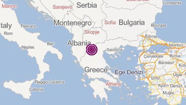 Son dakika... Yunanistanda korkutan deprem