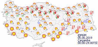 Hava durumu bayramda nasıl olacak Bölge bölge il il hava durumu raporu