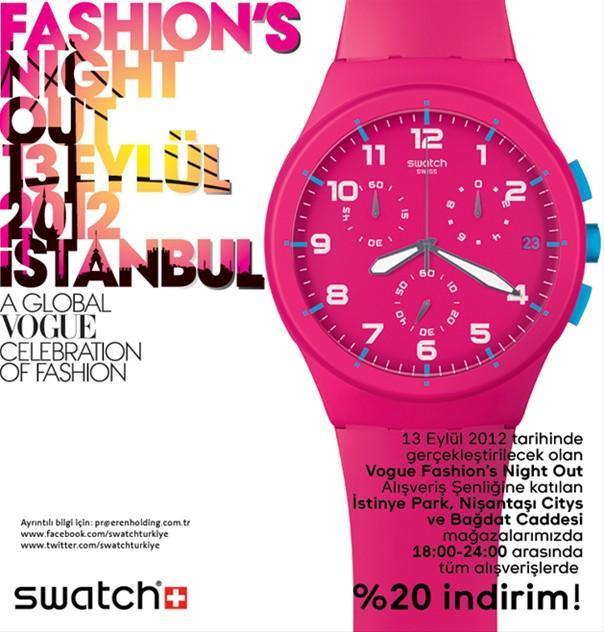 Fashions Night Out İstanbul 2012