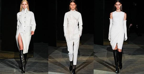 2012 Sonbahar-Kış Sezonu Beyaz Elbiseler