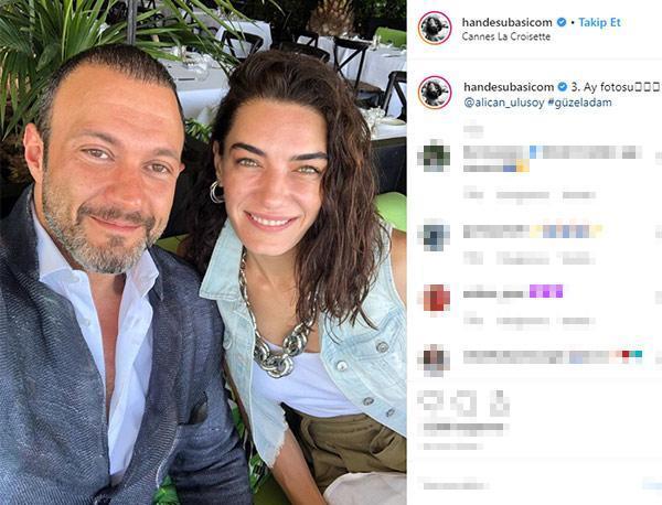 Hande Subaşıdan aşk paylaşımı