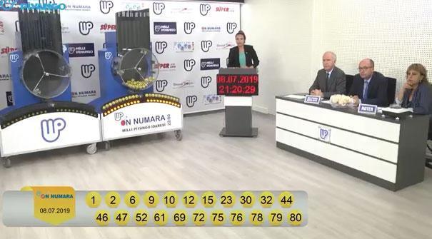 On Numara sonuçları açıklandı (MPİ 8 Temmuz On Numara çekiliş sonuç sorgulama ekranı)