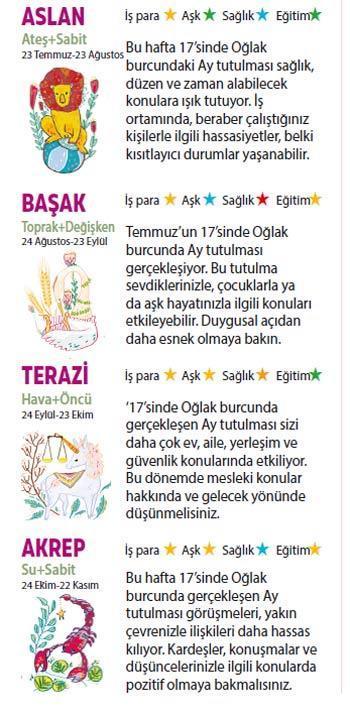 Bu hafta size ne getirecek